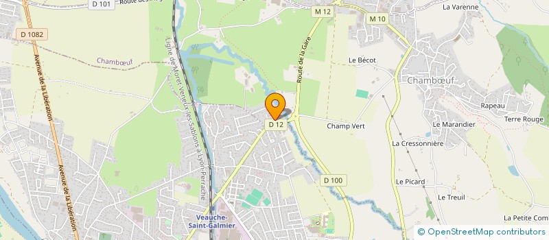 localisation de l'entreprise MADAME SARA HILAIRE  CHAMBUF