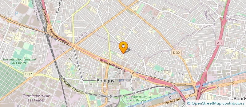 localisation de l'entreprise MADAME SARA IRIS FOSSIER à BOBIGNY
