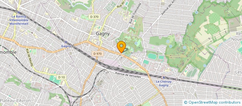 localisation de l'entreprise MADAME SARA IZOUINE  GAGNY