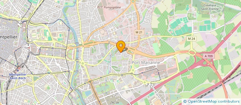 localisation de l'entreprise MADAME SARA KAMACH à MONTPELLIER