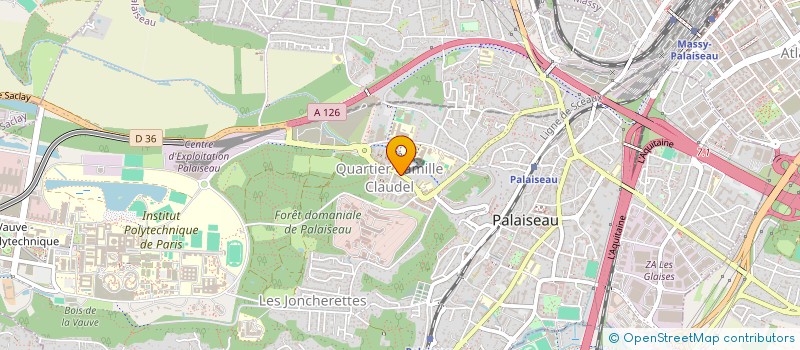 localisation de l'entreprise MADAME SARA KASMI à PALAISEAU