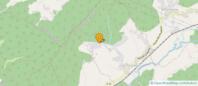 localisation de l'entreprise MADAME SARA KATARCI  LES POULIERES