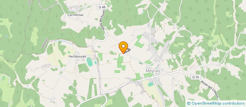 localisation de l'entreprise MADAME SARA KERRIDGE  SAINT-CYPRIEN