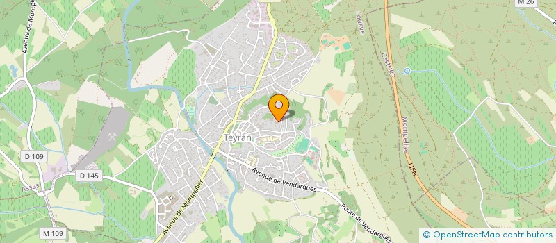 localisation de l'entreprise MADAME SARA KHODJA  TEYRAN