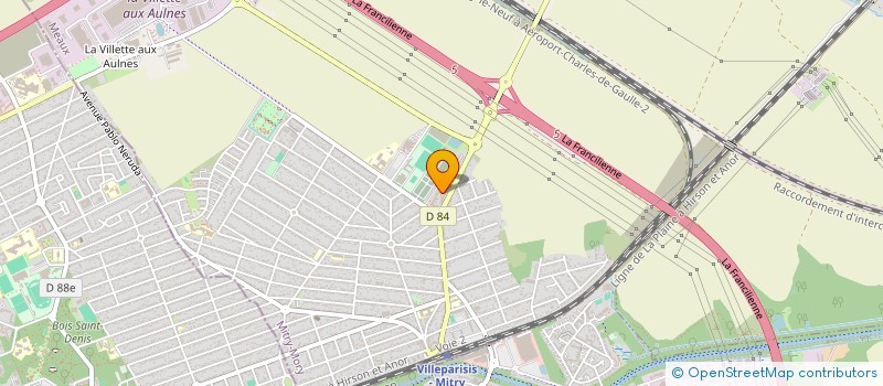 localisation de l'entreprise MADAME SARA KISMOUN  MITRY-MORY