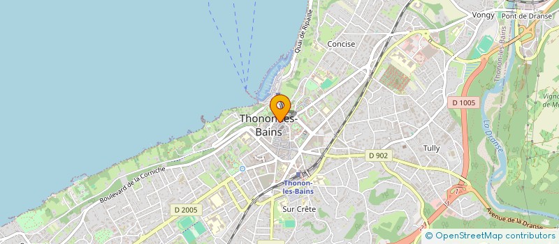 localisation de l'entreprise MADAME SARA KODAMA à THONON-LES-BAINS