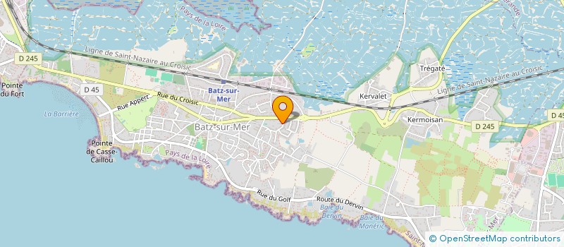 localisation de l'entreprise MADAME SARA LAMBERT-DOYON  BATZ-SUR-MER