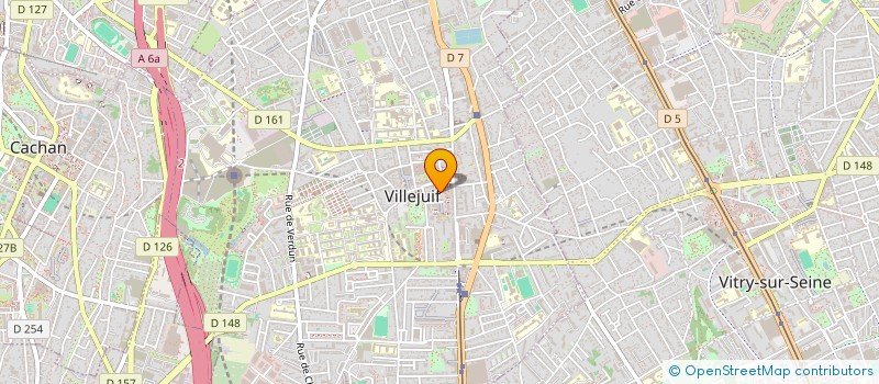 localisation de l'entreprise MADAME SARA LAPORTE à VILLEJUIF