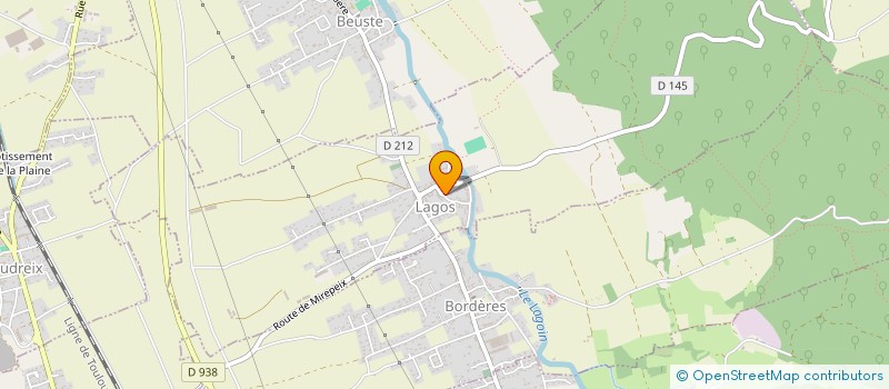 localisation de l'entreprise MADAME SARA LARRIBAU  LAGOS