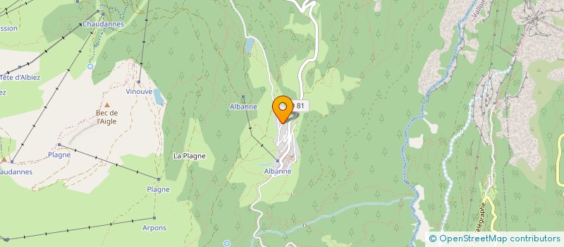 localisation de l'entreprise MADAME SARA LION-BOUTON  MONTRICHER-ALBANNE