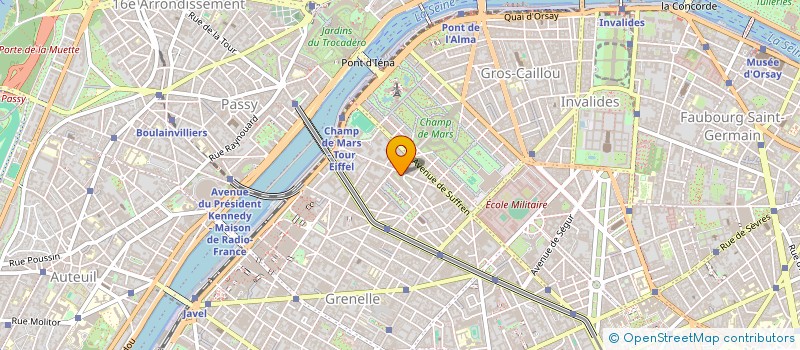 localisation de l'entreprise MADAME SARA MAMOU  PARIS