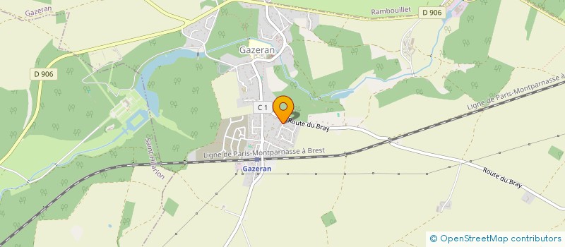 localisation de l'entreprise MADAME SARA MAUBERT  GAZERAN