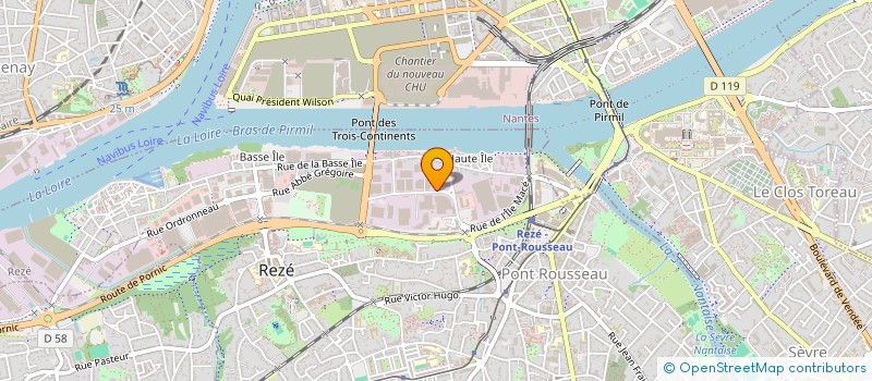 localisation de l'entreprise MADAME SARA MENARD  REZE