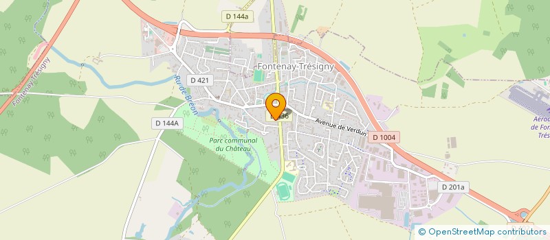 localisation de l'entreprise MADAME SARA MENDES  FONTENAY-TRESIGNY