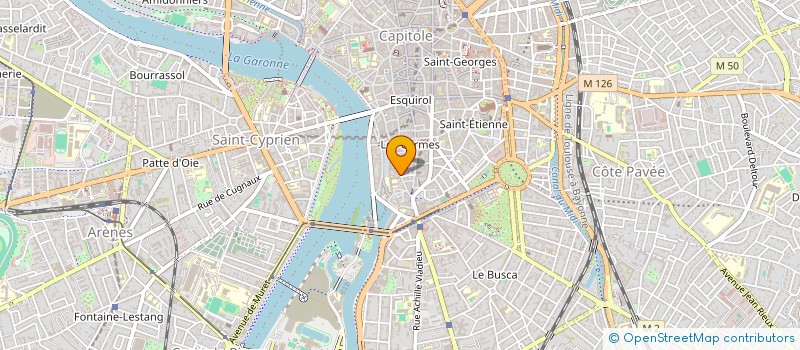 localisation de l'entreprise MADAME SARA MENENDEZ PELAEZ à TOULOUSE