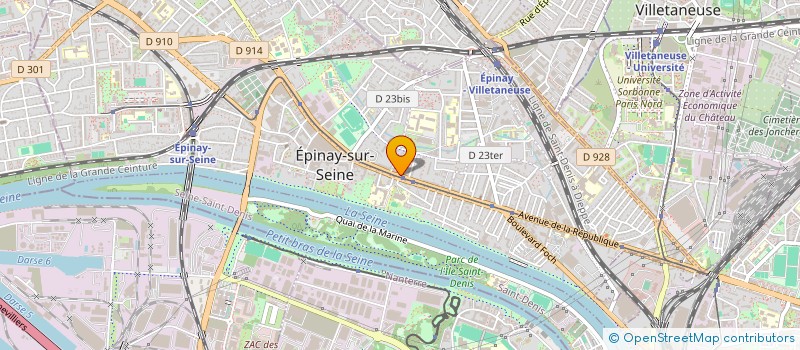 localisation de l'entreprise MADAME SARA MIHOUBI à EPINAY-SUR-SEINE