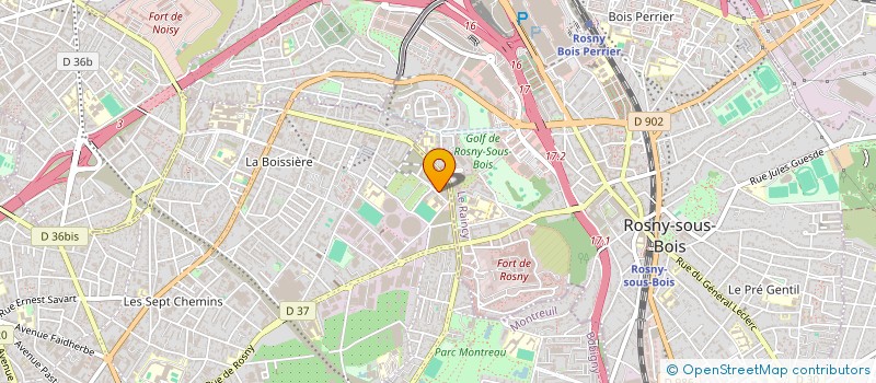 localisation de l'entreprise MADAME SARA MIRNEJAD DOGOURI à MONTREUIL