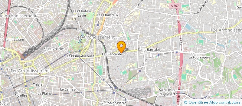 localisation de l'entreprise MADAME SARA MNAZZAH à MARSEILLE