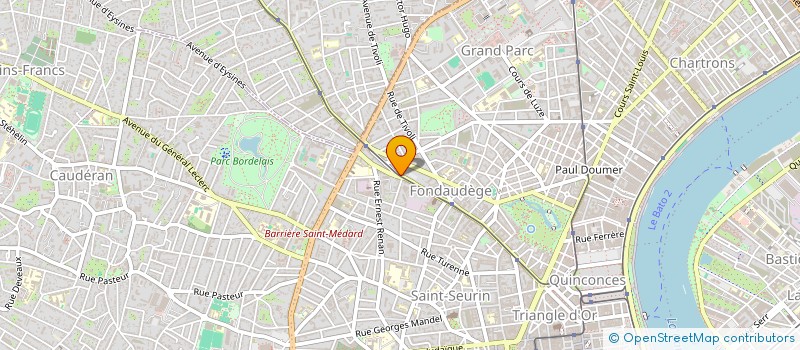 localisation de l'entreprise MADAME SARA OBSER  BORDEAUX