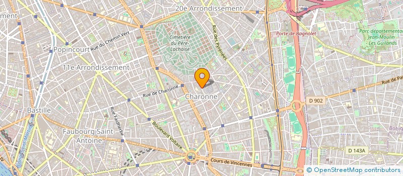 localisation de l'entreprise MADAME SARA OLDENVIK à PARIS