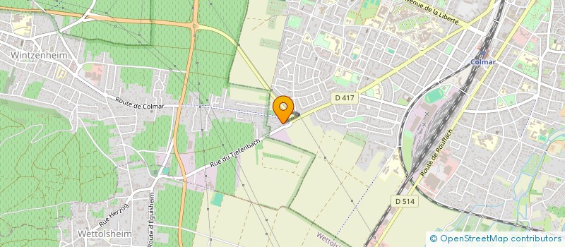 localisation de l'entreprise MADAME SARA OMARI  COLMAR