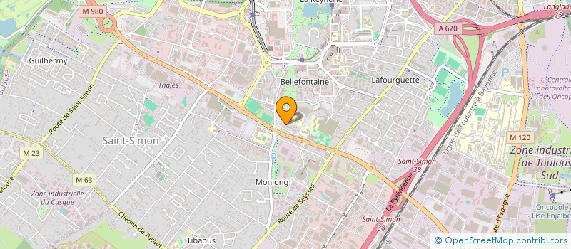 localisation de l'entreprise MADAME SARA OUADOU ASSINI  TOULOUSE