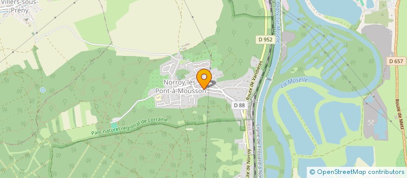 localisation de l'entreprise MADAME SARA PEAU  NORROY-LES-PONT-A-MOUSSON