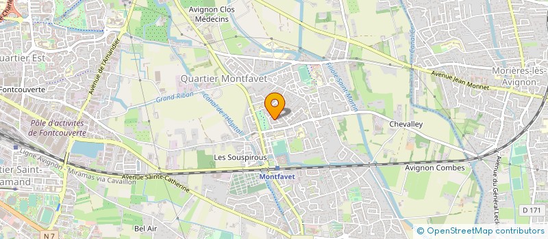 localisation de l'entreprise MADAME SARA PEDROSO à AVIGNON