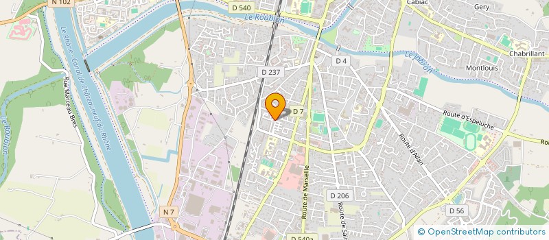 localisation de l'entreprise MADAME SARA PEREZ  MONTELIMAR