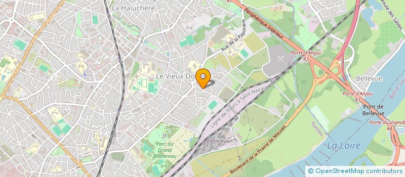 localisation de l'entreprise MADAME SARA PERRAUD à NANTES