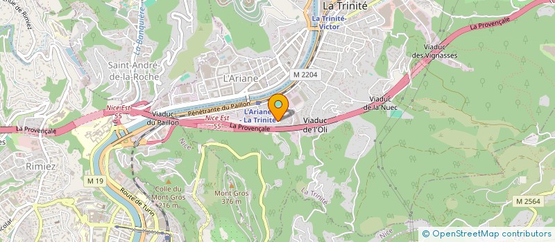 localisation de l'entreprise MADAME SARA POLETTO à LA TRINITE