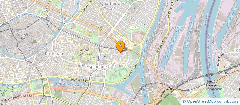 localisation de l'entreprise MADAME SARA RAFIEEJAM à STRASBOURG