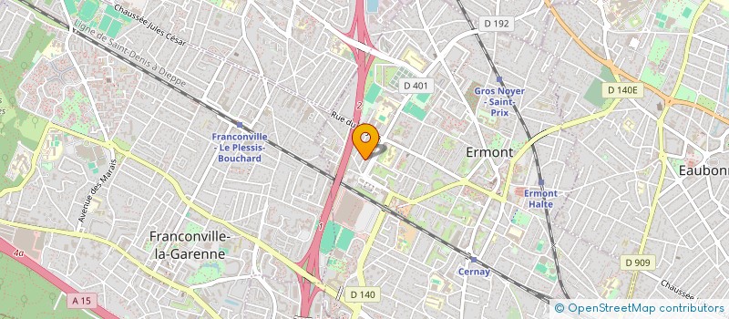 localisation de l'entreprise MADAME SARA REI  ERMONT