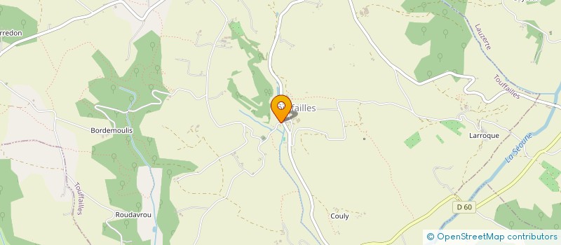 localisation de l'entreprise MADAME SARA ROBERTS  TOUFFAILLES