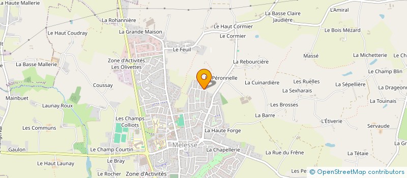 localisation de l'entreprise MADAME SARA RODRIGUES  MELESSE