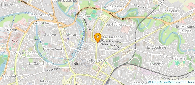 localisation de l'entreprise MADAME SARA ROUKAILA  NIORT