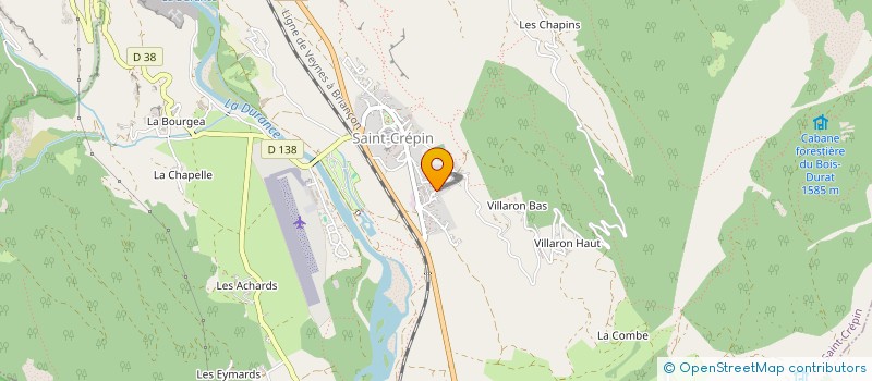 localisation de l'entreprise MADAME SARA RUFFONI  SAINT-CREPIN