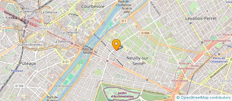 localisation de l'entreprise MADAME SARA SADIK à NEUILLY-SUR-SEINE