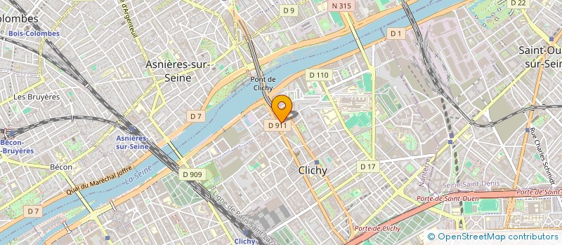 localisation de l'entreprise MADAME SARA SAFRIN RAHAMAN à CLICHY
