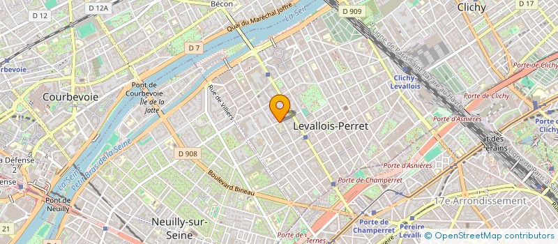 localisation de l'entreprise MADAME SARA SARA ESTURILLO REYES à LEVALLOIS-PERRET
