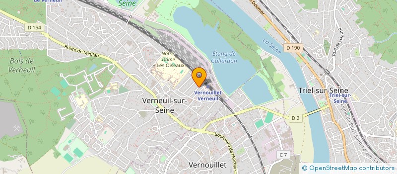 localisation de l'entreprise MADAME SARA SEBTI  VERNEUIL-SUR-SEINE