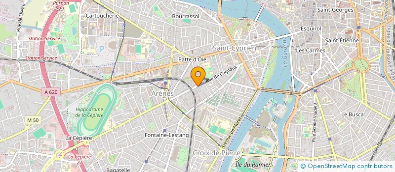 localisation de l'entreprise MADAME SARA SIMONOVSKA  TOULOUSE