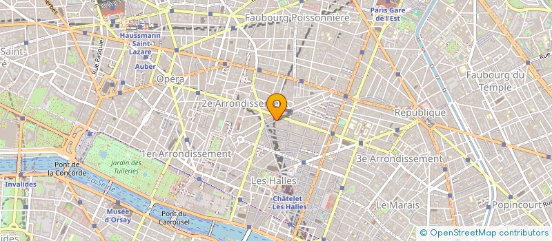 localisation de l'entreprise MADAME SARA SMITH  PARIS