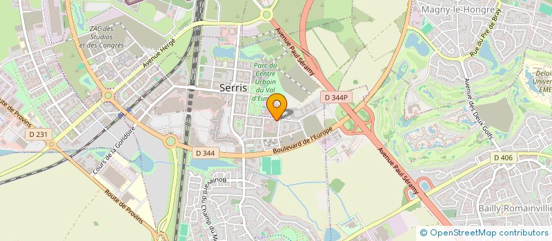 localisation de l'entreprise MADAME SARA SOW  SERRIS