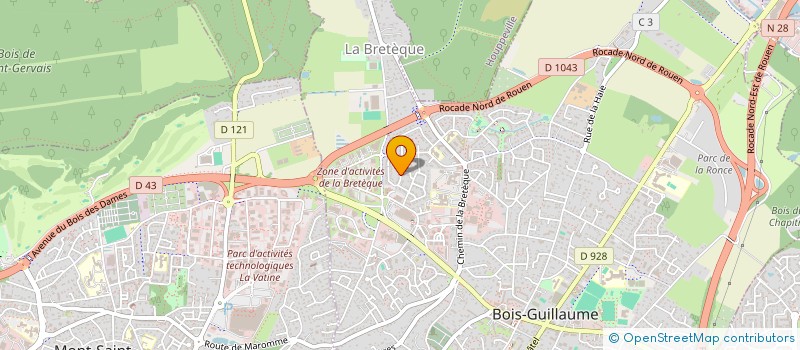 localisation de l'entreprise MADAME SARA TALAB à BOIS-GUILLAUME