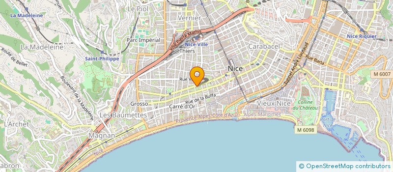localisation de l'entreprise MADAME SARA TONSY MAHMOUD à NICE