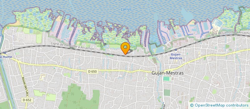 localisation de l'entreprise MADAME SARA VEIGA DA SILVA GALVAO  GUJAN-MESTRAS