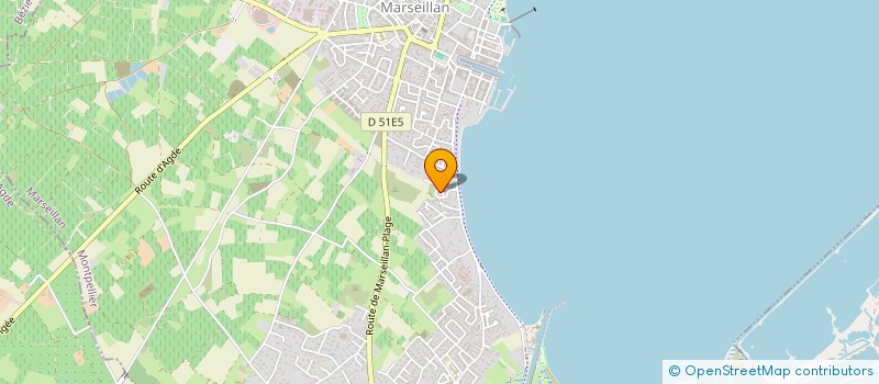 localisation de l'entreprise MADAME SARA VERRALL à MARSEILLAN