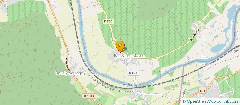 localisation de l'entreprise MADAME SARA VIGARIO RITO à PASSY-SUR-MARNE
