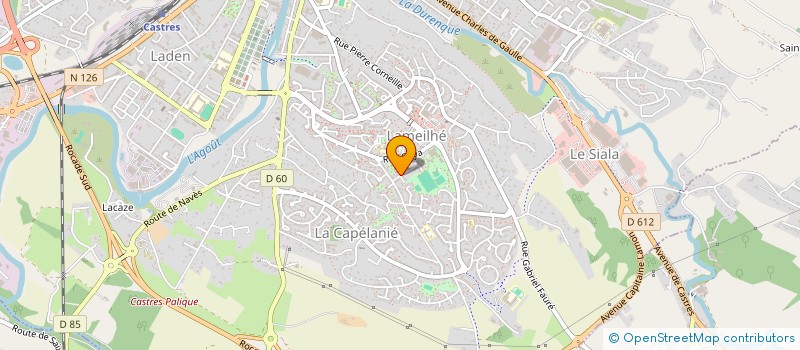 localisation de l'entreprise MADAME SARA ZAKI  CASTRES